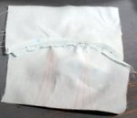Sew the seam