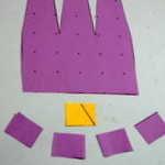 Ruffle spacer